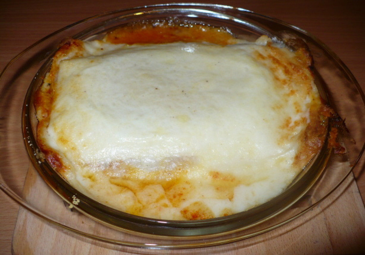 Lasagne z mięsem mielonym foto