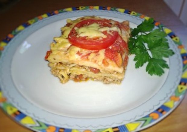 Fotografia przedstawiająca Lasagne z naleśników