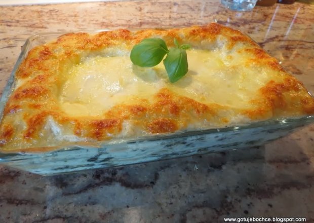 Fotografia przedstawiająca Lasagne ze szpinakiem
