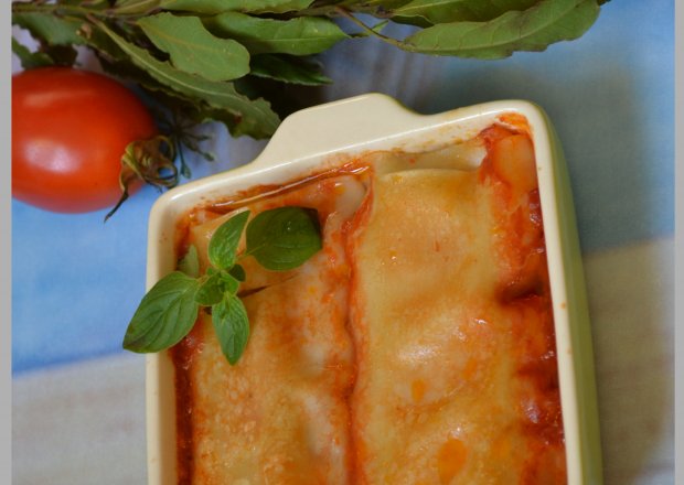Fotografia przedstawiająca lasagne