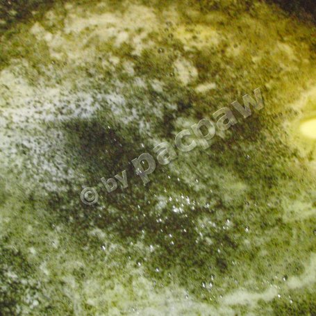 Krok 4 - Lazurowa jajecznica z oliwkami foto