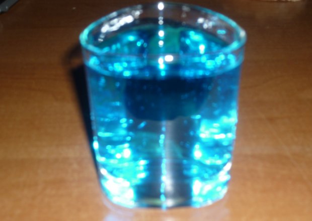 Fotografia przedstawiająca Lazurowy drink