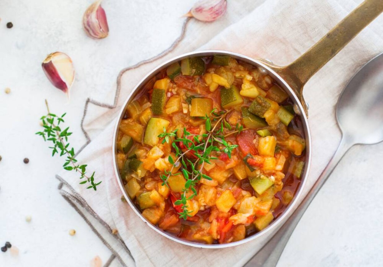 Leczo z kapustą pekińską foto