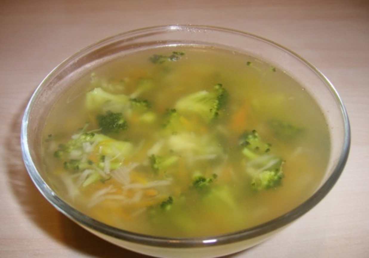 Lekka zupa brokułowa - dieta Dukana foto