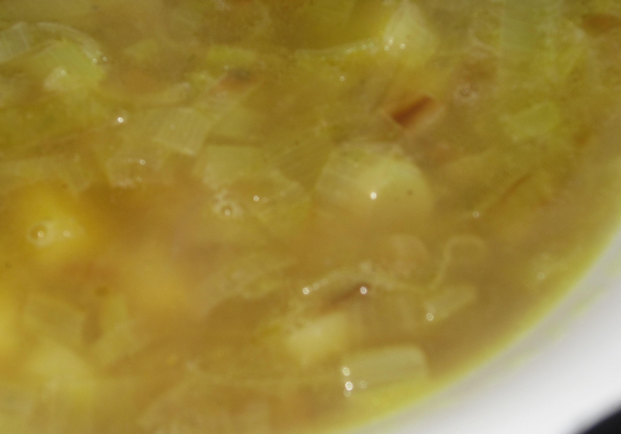 LEKKA ZUPA Z PORÓW foto