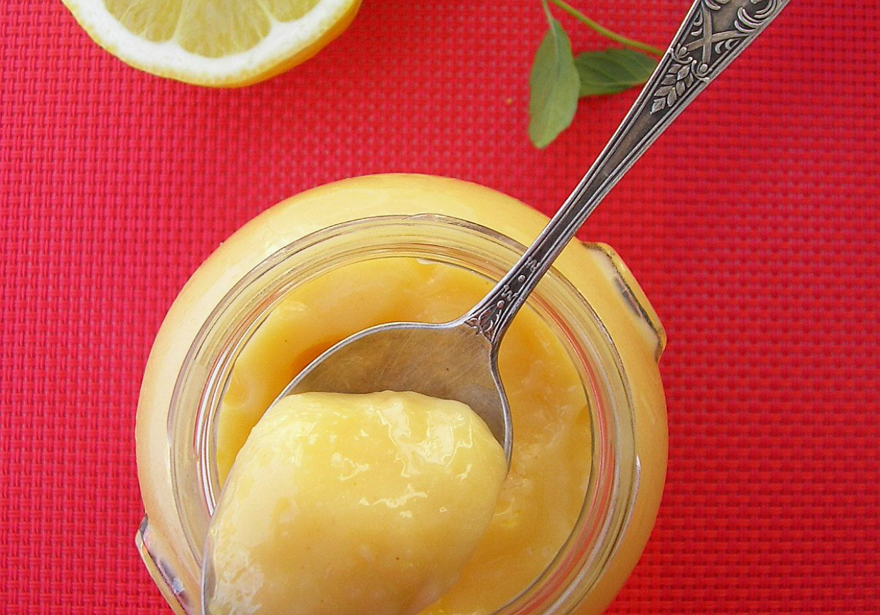 Lemon curd - angielski krem cytrynowy foto