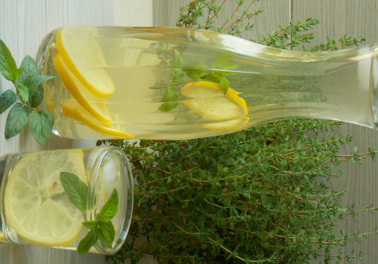 Lemoniada cytrynowo - miętowa foto