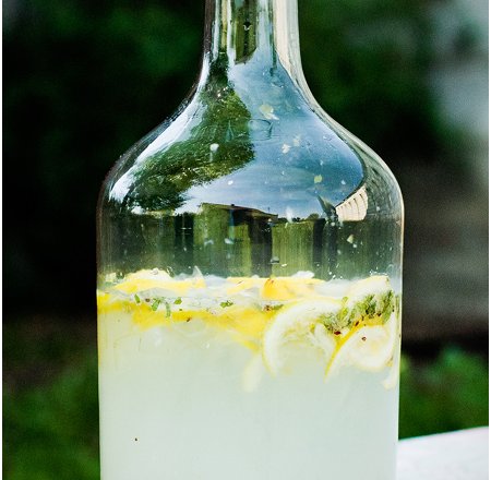 Fotografia przedstawiająca Lemoniada miętowa