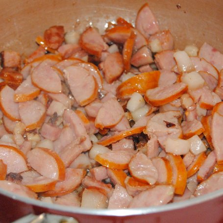Krok 3 - Letni bigos z młodej kapusty foto