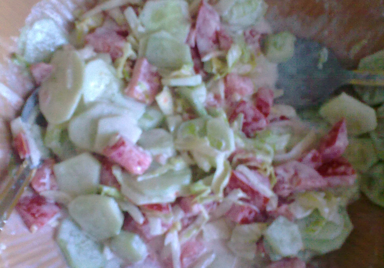 Letnia sałatka foto