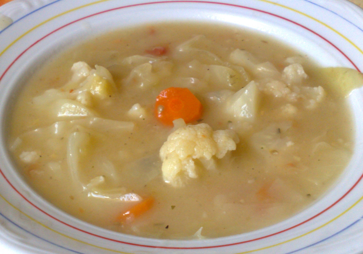letnia zupa warzywna foto