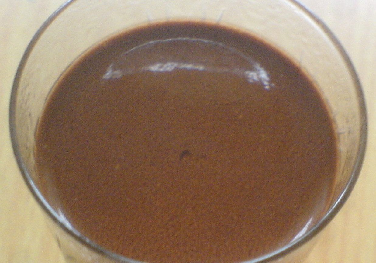 Likier czekoladowy na gorąco foto
