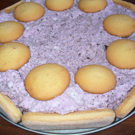 Krok 5 - Lodowy tort jagodowy foto