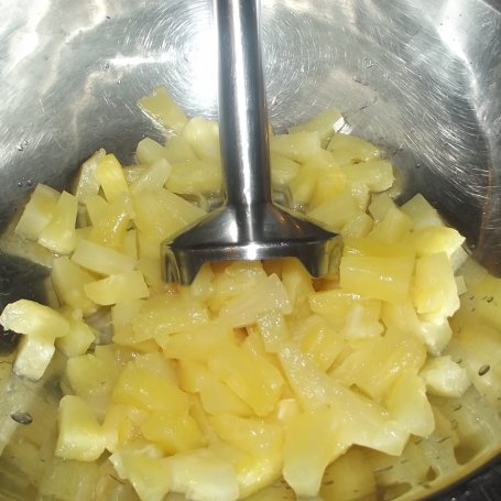 Krok 5 - Lody gryczano - ananasowe. foto