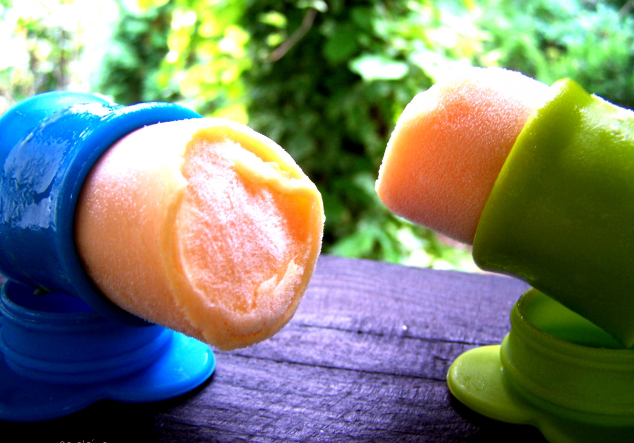 lody jogurtowo z papają foto