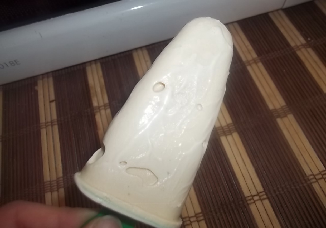Lody o smaku cappuccino foto
