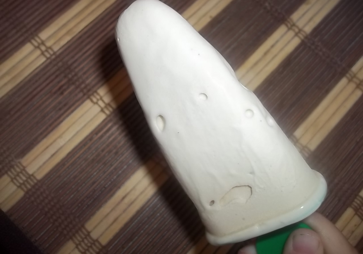 Lody o smaku cappuccino foto