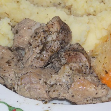 Krok 4 - Łopatka w sosie własnym foto