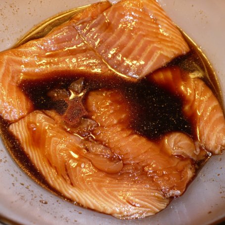 Krok 1 - Łosoś teriyaki z quinoa foto