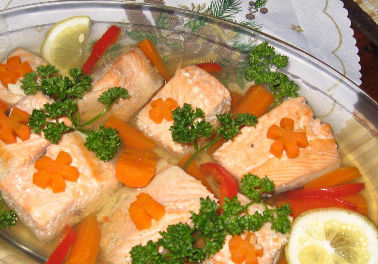 Рыбное заливное с желатином из трески рецепт с фото пошагово