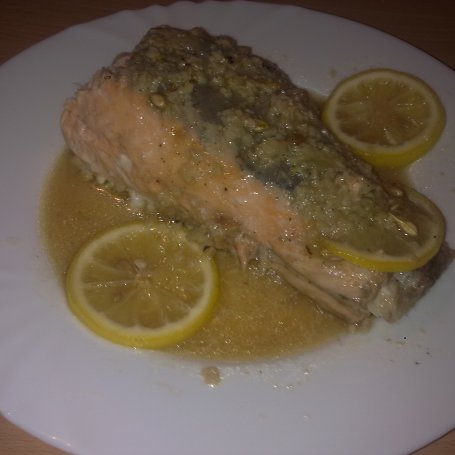 Krok 6 - Łosoś w marynacie foto