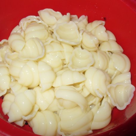Krok 1 - Łosoś z makaronem foto