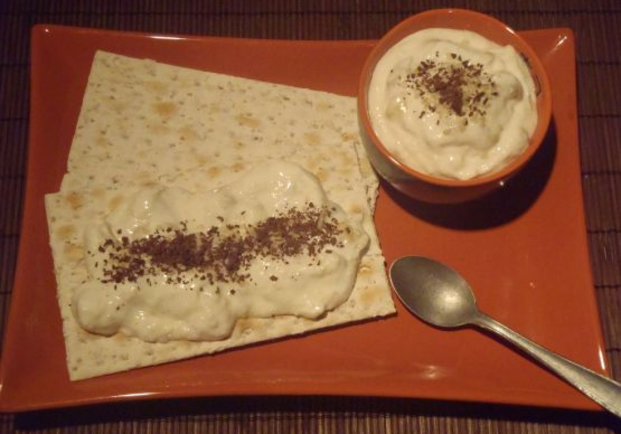 Maca z serkiem bananowym foto