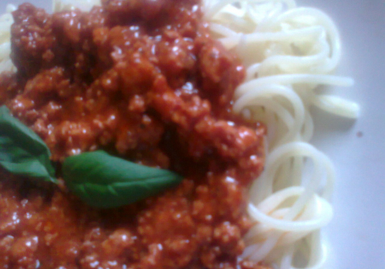 Makaron Spaghetti z sosem z przyprawą Prymat foto