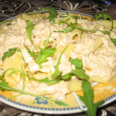 Krok 5 - Makaron w sosie z tuńczyka foto