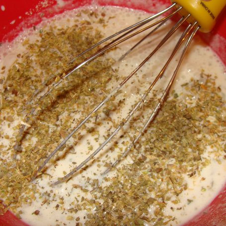 Krok 2 - Makaron z bakłażanem i filetem w sosie foto