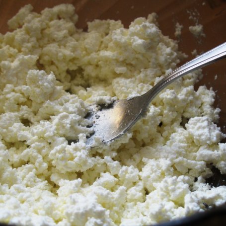 Krok 3 - Makaron z białym serem i boczkiem foto