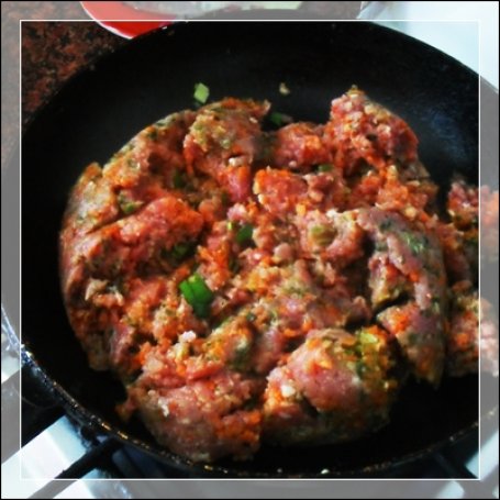 Krok 1 - Makaron z dynią w sosie pomidorowym foto