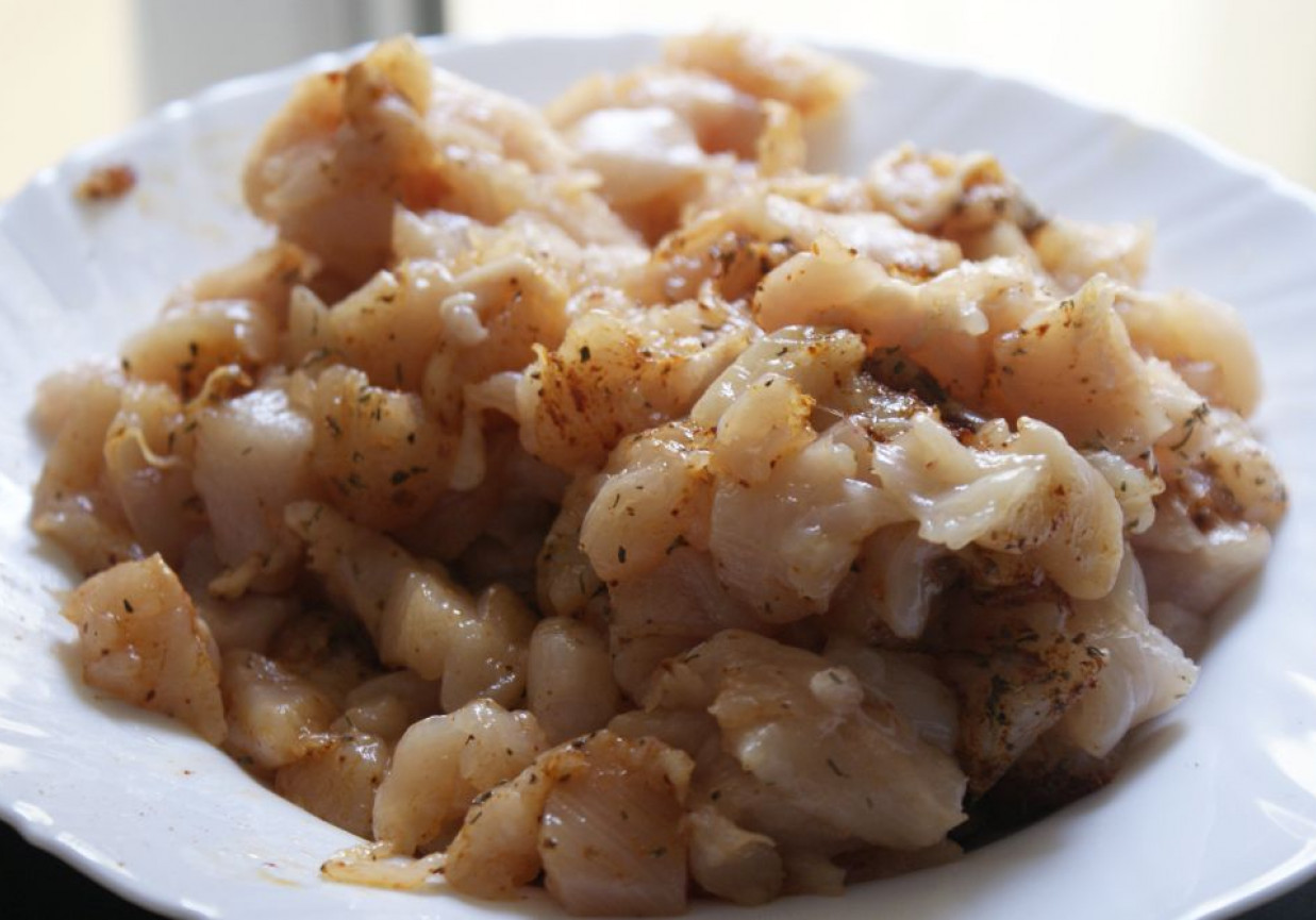 Makaron z kurczakiem i pesto foto