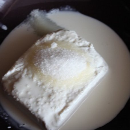 Krok 2 - Makaron z serem foto