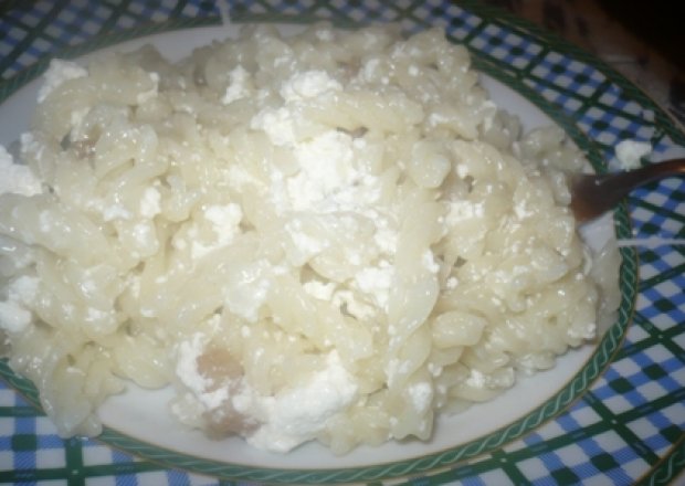 Fotografia przedstawiająca Makaron z serem