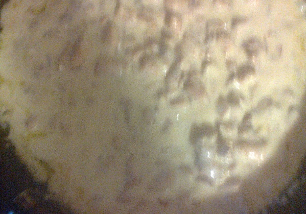 makaron z sosem z borowików foto