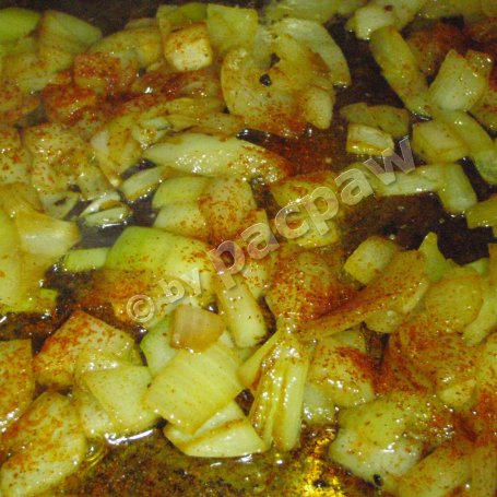 Krok 5 - Makaron ze smażoną dziczyzną foto