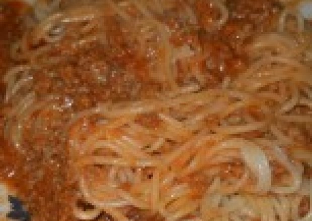 Fotografia przedstawiająca Makaron ze spaghetti