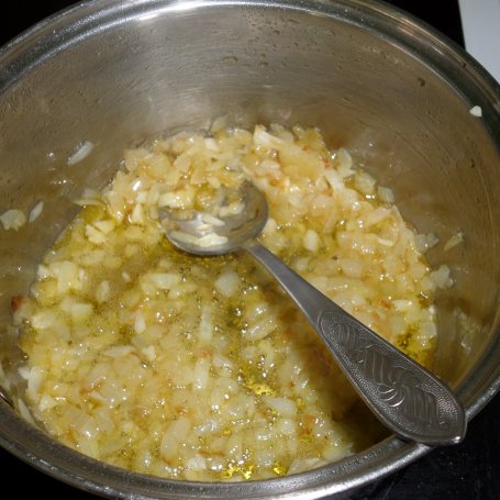 Krok 1 - Makaron ze szpinakiem foto