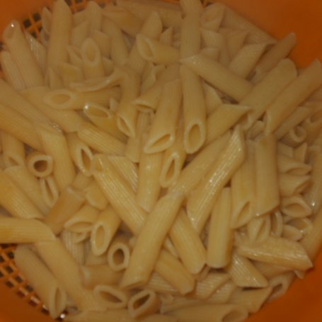 Krok 1 - Makaronowa zapiekanka z mięsem i pieczarkami foto