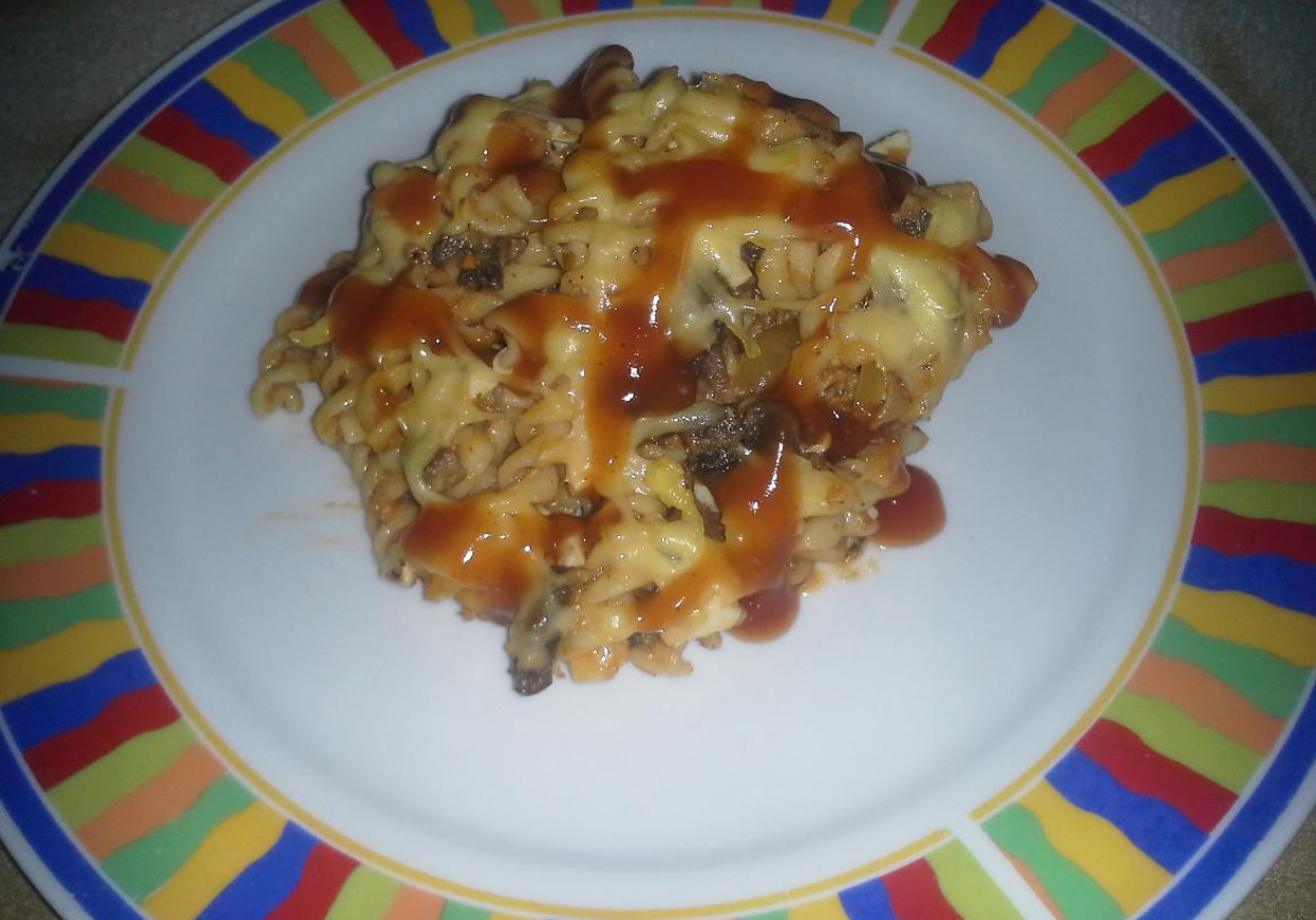 Makaronowa zapiekanka
