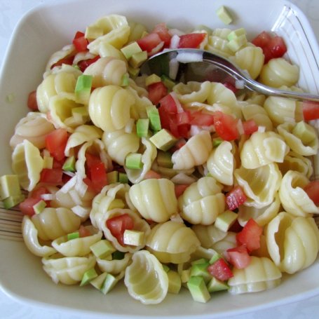 Krok 3 - Makaronowe guacamole foto