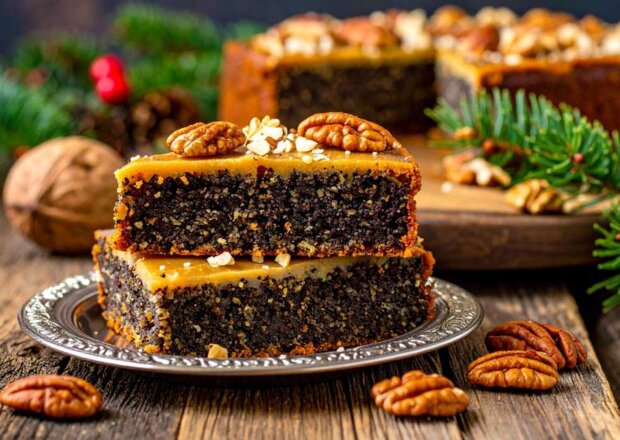 Fotografia przedstawiająca Makowiec bez spodu