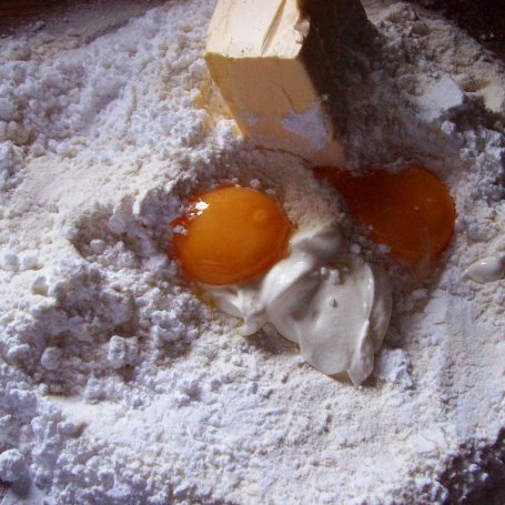 Krok 1 - Makowo- serowe ciasto foto