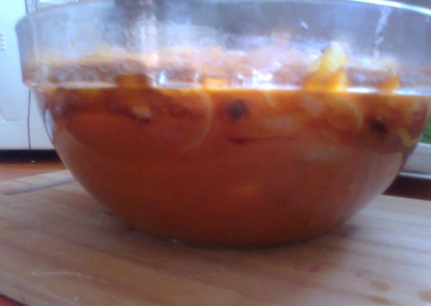 Fotografia przedstawiająca makrela z sosie słodko-kwaśnym