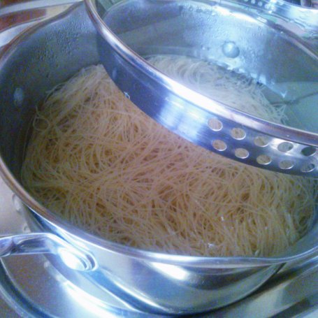 Krok 1 - Makron z brązowego ryżu. foto