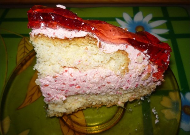 Fotografia przedstawiająca Malinowe ciastko