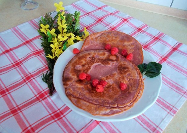 Fotografia przedstawiająca Malinowe omlety