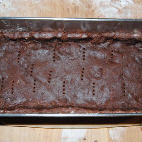 Krok 2 - Malinowo- czekoladowa tarta foto