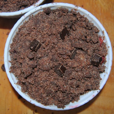 Krok 6 - Malinowo -kakaowe crumble foto